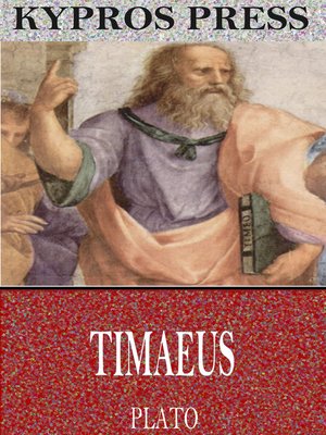 cover image of Timaeus